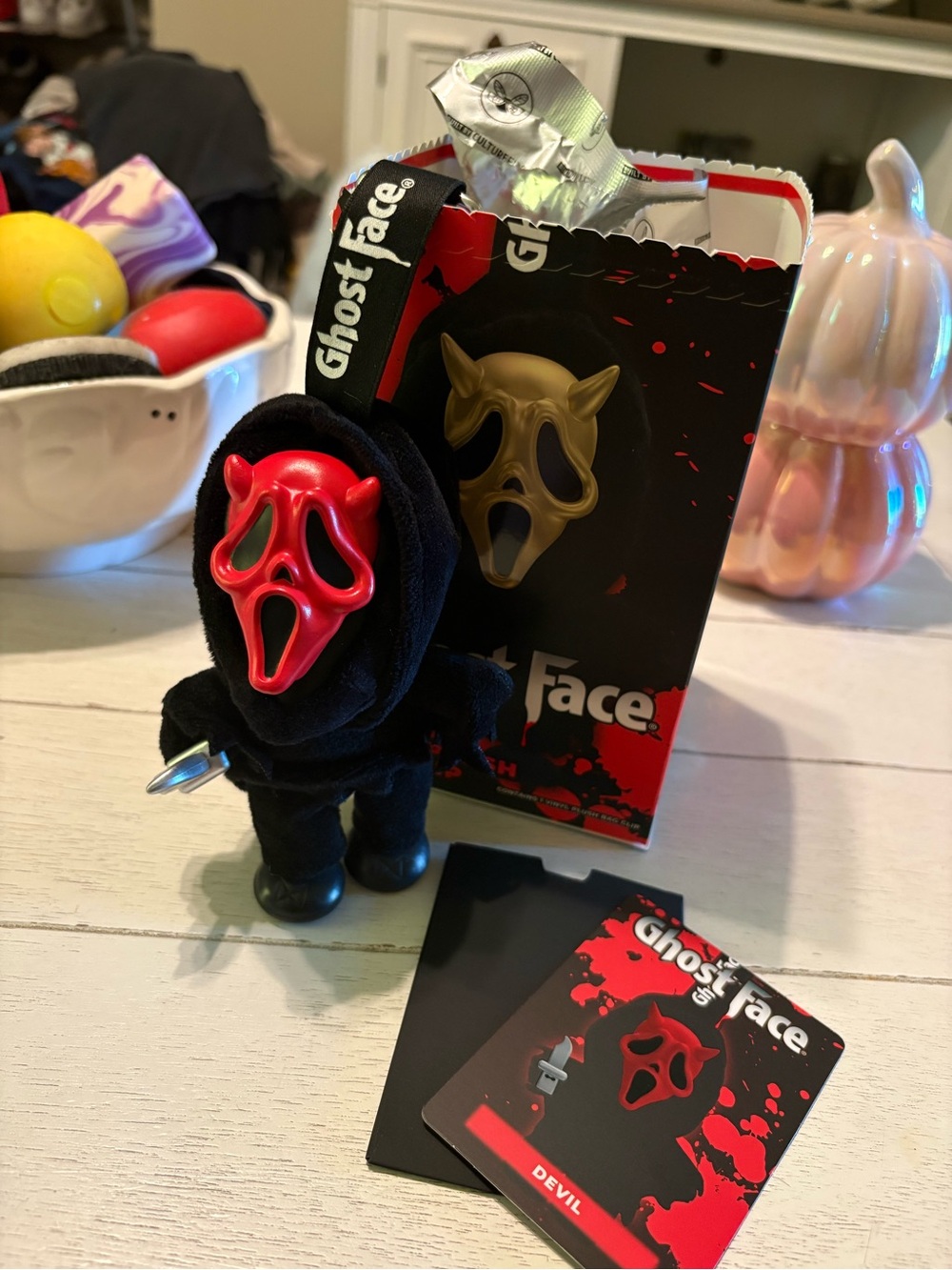 Devil Red Mask VR Accessory Plush